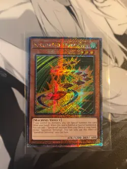 SPEEDROID TERRORTOP QUARTER CENTURY SECRET RARE MP24-EN040 YUGIOH! - Image 1