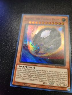 Yugioh| 2x Nibiru, the Primal Being RA01-EN015 1st Edition Super Rare LP - Image 3