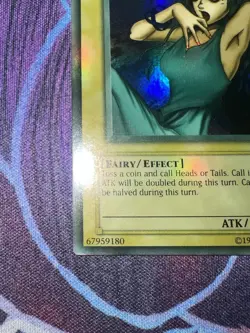 Yu-Gi-Oh! Goddess of Whim - MP1-003 - Max Faded Misprint Error - Image 3