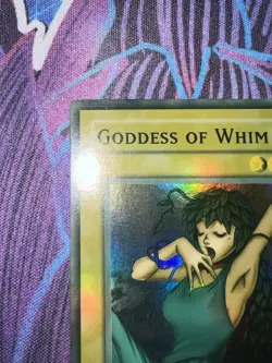 Yu-Gi-Oh! Goddess of Whim - MP1-003 - Max Faded Misprint Error - Image 4