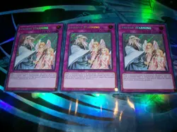 3x Solemn Warning 1st Edition Secret Rare RA02-EN078 Yu-Gi-Oh! - Image 1