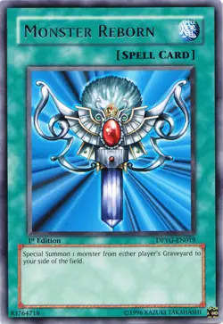 Monster Reborn - DPYG-EN019 - Rare - Unlimited Edition x1 - Lightly Played - Image 1