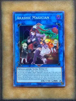 Yugioh Akashic Magician SHVA-EN052 Super Rare 1st Ed NM - Image 1