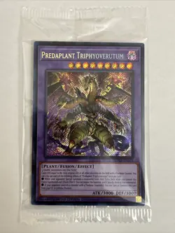 Predaplant Triphyoverutum Limited Edition Secret Rare LDS3-EN076 Yu-Gi-Oh Sealed - Image 1