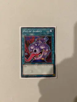 Yugioh Pot of Avarice SDSH-EN031 Common 1st Ed NM - Image 1