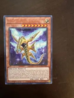 Yugioh - Nebula Dragon - MZTM-EN078 - Misprint Missing Name - Image 1