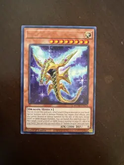 Yugioh - Nebula Dragon - MZTM-EN078 - Misprint Missing Name - Image 1