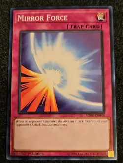 Yugioh Mirror Force Common SDRR-EN038, YS17-EN034, Y14-ENA12 Or EGS1-EN034 NM - Image 1