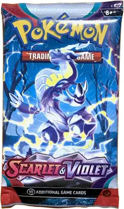 Pokemon TCG: Scarlet & Violet Booster Pack 10 Additinoal Game Cards included - Image 1