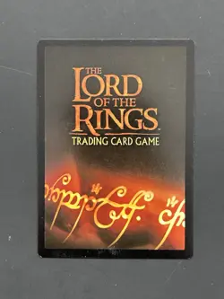 *FOIL* SARUMAN BLACK TRAITOR (4R173) LORD OF THE RINGS TRADING CARD GAME - Image 5