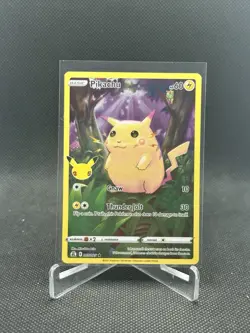 Pikachu 5/25 Pokemon Celebrations 25th Anniversary Base Set Full Art Card Qty - Image 4