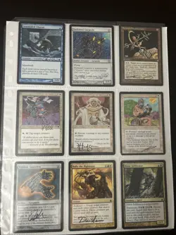 CC-1 Mixed Lot Of Signed Magic The Gathering Cards - Image 1