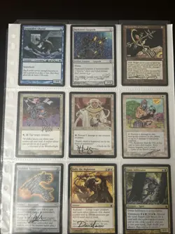 CC-1 Mixed Lot Of Signed Magic The Gathering Cards - Image 2