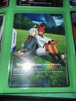 The Witch And The Bride - GD01-117 - R+ Alt Art - Gundam TCG Card Game - Image 1