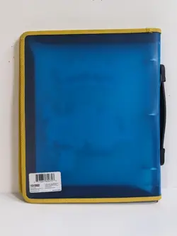 Vintage 1999 Pokemon Blockbuster Zip 3-Ring Binder Card Holder Case Nintendo - Image 4