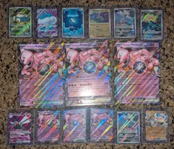 LOT of 15 RARE Pokemon Holo Cards & Full Art Cards - Image 1
