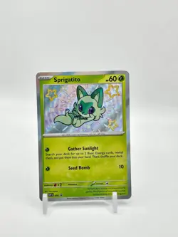 Sprigatito 076 Sv: Scarlet & Violet Promo Cards Holo - Image 1