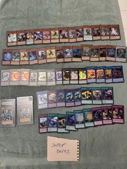 Yugioh 300+ Card Collection Lot Vintage - Secret Rares Blue Eyes White Dragon NM - Image 2