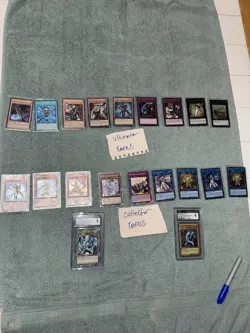 Yugioh 300+ Card Collection Lot Vintage - Secret Rares Blue Eyes White Dragon NM - Image 3