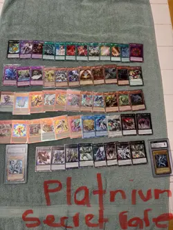 Yugioh 300+ Card Collection Lot Vintage - Secret Rares Blue Eyes White Dragon NM - Image 5