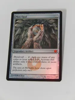 MTG Magic The Gathering Mox Opal Foil Scars of Mirrodin NM MINT! - Image 2