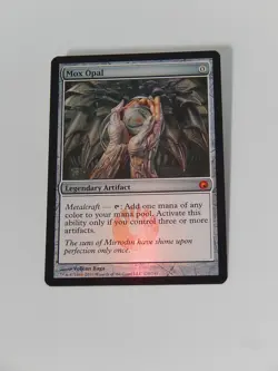 MTG Magic The Gathering Mox Opal Foil Scars of Mirrodin NM MINT! - Image 3