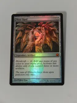 MTG Magic The Gathering Mox Opal Foil Scars of Mirrodin NM MINT! - Image 4