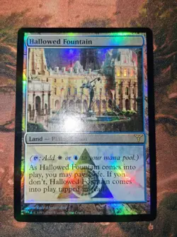 MTG FOIL Hallowed Fountain Dissension MP - Image 1