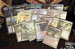 MTG Lands Lot Shock Lands! Borderless! Foil! All NM/NM+ .99 Start W/No Reserve! - Image 1