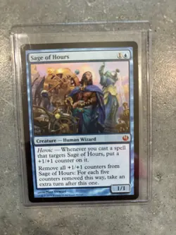Sage of Hours JOU 050 Mythic Journey into Nyx LP MTG, Magic The Gathering - Image 1