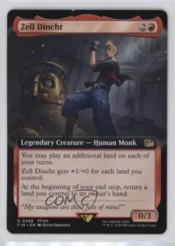 Zell Dincht (Extended) Magic: Universes Beyond: Final Fantasy (FIN) #0468 3m4 - Image 1