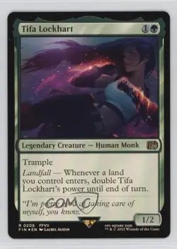 Tifa Lockhart Foil Magic: Universes Beyond: Final Fantasy (FIN) #0206 18n9 - Image 1