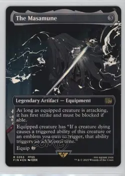The Masamune (Borderless) Foil Magic: Universes Beyond: Final Fantasy (FIN) 12hz - Image 1