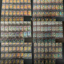 180 Lot Pokemon Chinese Card Vaporeon Jolteon Flareon Vmax RRR V RR Sealed -SQ - Image 1