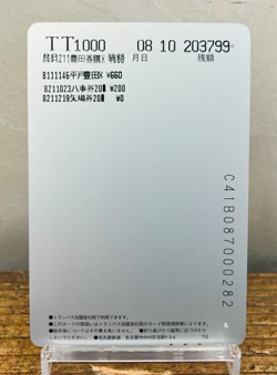 Regigigas Metro Train Card (EX) Giratina Movie Promo 2008 Japanese Pokemon - Image 5