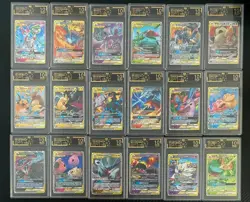 18 Lot [OCD 10] Pokemon TCG TAG TEAM GX Cards RR HOLO Rare S-Chinese Card - Image 1
