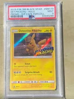 Pokemon 2019 Detective Pikachu - (Stamped) SM170 PSA 9 Holo Promo - Image 1
