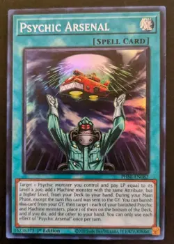 Psychic Arsenal PHNI-EN082 1st Edition Super Rare Phantom Nightmare Yu-Gi-Oh! - Image 1