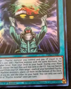 Psychic Arsenal PHNI-EN082 1st Edition Super Rare Phantom Nightmare Yu-Gi-Oh! - Image 5