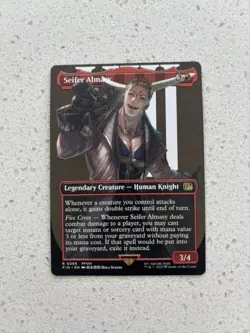 Seifer Almasy (Borderless) - 0389 - Final Fantasy - MTG - NM/M - Image 1