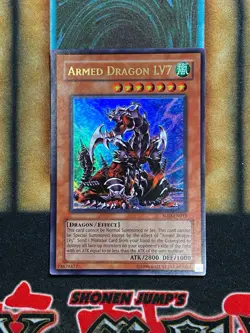 Yugioh Armed Dragon LV7 SOD-EN015 Ultra Rare LP - Image 1