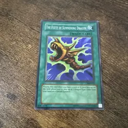 Yu-Gi-Oh! The Flute of Summoning Dragon Kaiba SDK-042 Unlimited Super Rare NM/LP - Image 1