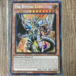 Yu-Gi-Oh! The Bystial Lubellion (MP23-EN160) 1st Edition Prismatic Secret LP - Image 1