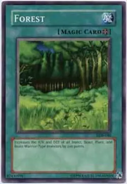 4x Near Mint Forest - LOB-046 - Common - 1st Edition - YuGiOh - Image 1