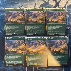 6x The Shire 0345 Borderless The Lord of the Rings MTG Card Lot Collection - Image 1