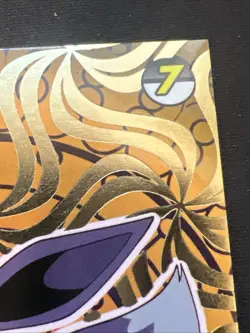 Eevee SHADOW #133 - Pokemon Stained Glass Crystal Card *Rare* MINT Nintendo - Image 3