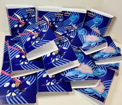 Pokemon Tcg Mini Binder For Cards Lot Of 18 Lapras & Greninja - Image 1