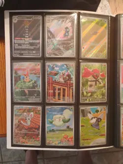 Pokemon Card Binder Lot of 176 CARDS,60 IRs,48 FAs, GG,TG,V,EX, ALL HITS! - Image 2