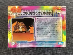 THE ULTIMATE MATCH #34 Topps Pokemon Card Mewtwo Strikes Back - Image 2
