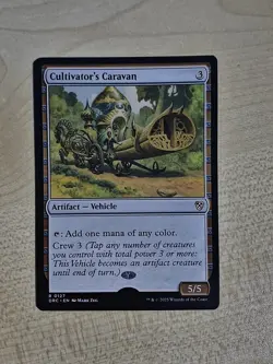MTG Misprint Cultivator's Caravan Shifted Stamp Aetherdrift - Image 1